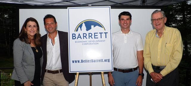 State Senator Rosemary Brown; BEDCo Chair Michael Allegretti; Congressman Rob Bresnahan, Jr.; BEDCo Board Member Karl Weiler