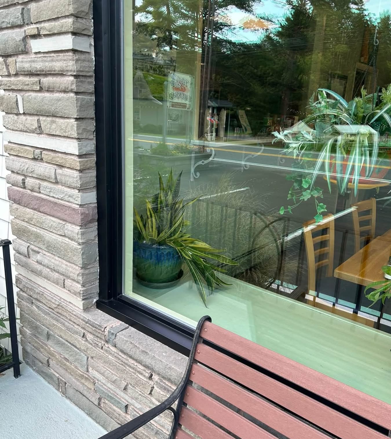 bedco commercial property improvement program replaced the damaged windows of first place cafe